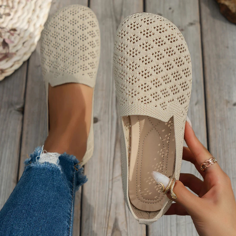 Women's Knit Slip-On Flats