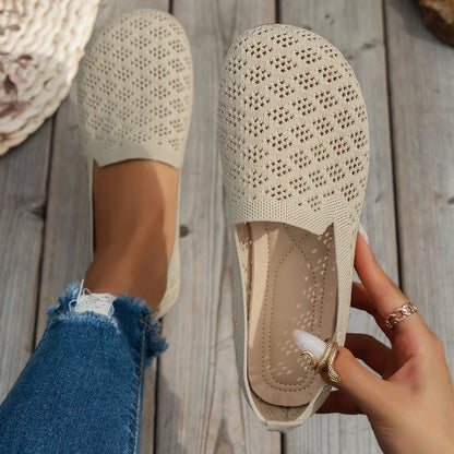 Women's Knit Slip-On Flats