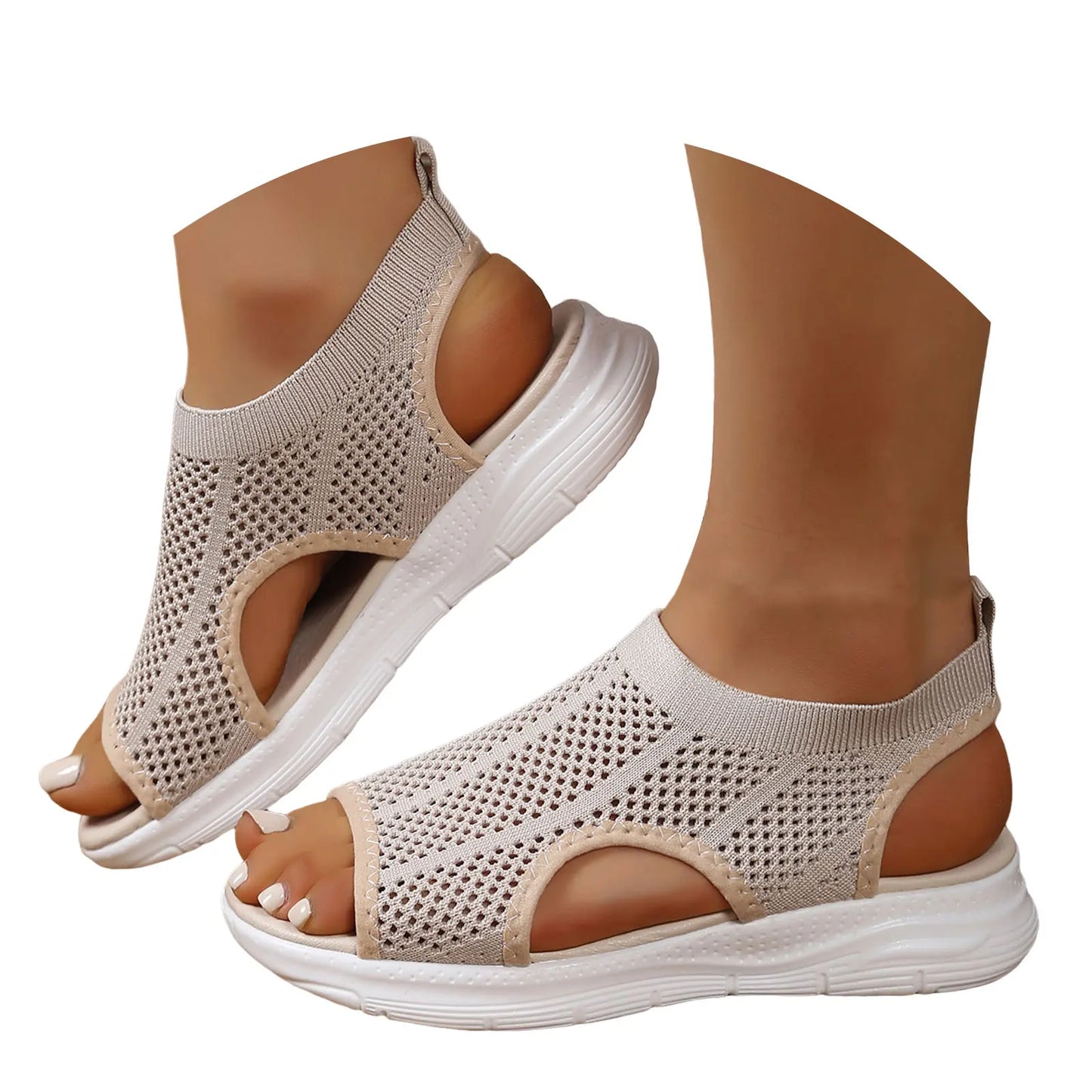 Women’s Breathable Knit Comfort Sandals