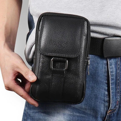 Leather-Look Crossbody Bag