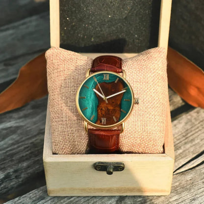 Wooden Dial Wristwatch