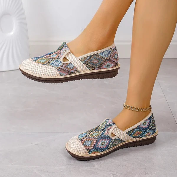 Women’s Patterned Slip-On Shoes