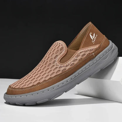 Men’s Air Mesh Slip-On Shoes
