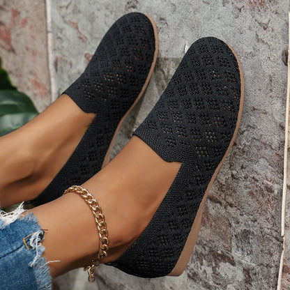 Women's Knit Slip-On Flats