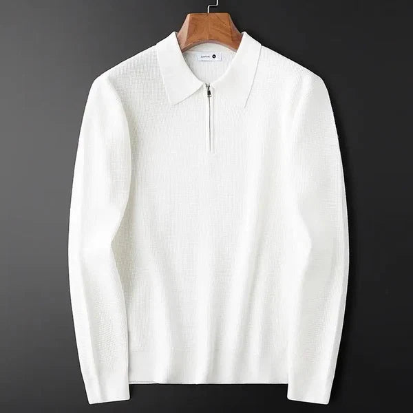 Men’s Quarter-Zip Polo Shirt