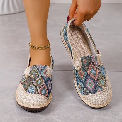 Women’s Patterned Slip-On Shoes