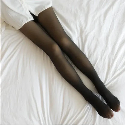 Translucent Fleece Tights
