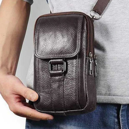 Leather-Look Crossbody Bag