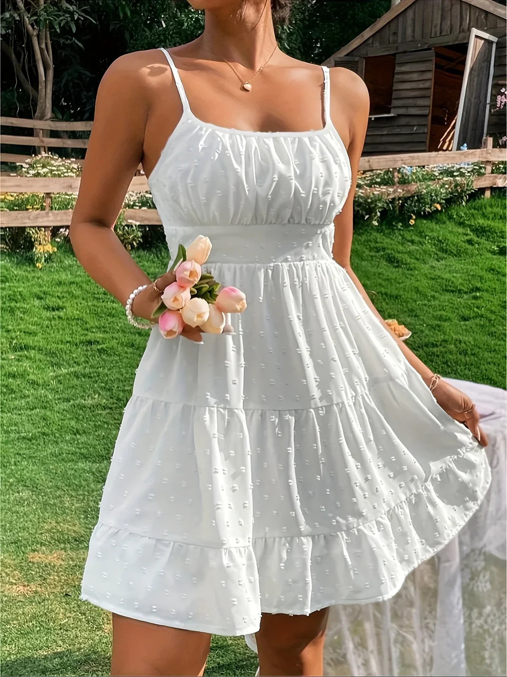Women's Smocked Tiered Sundress
