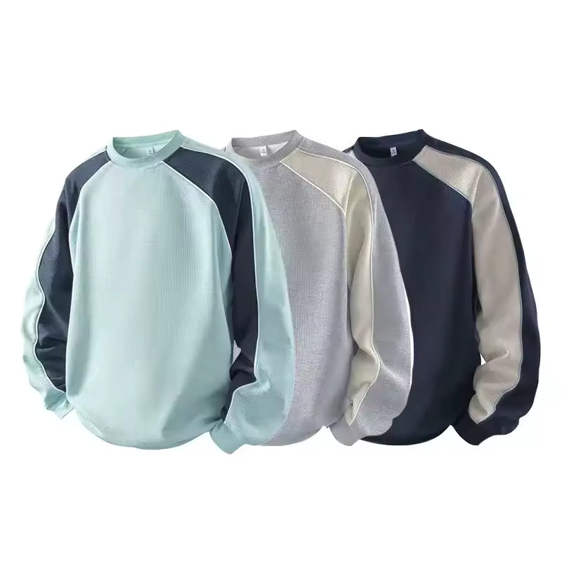 Men's Panel Detail Crewneck Sweatshirt
