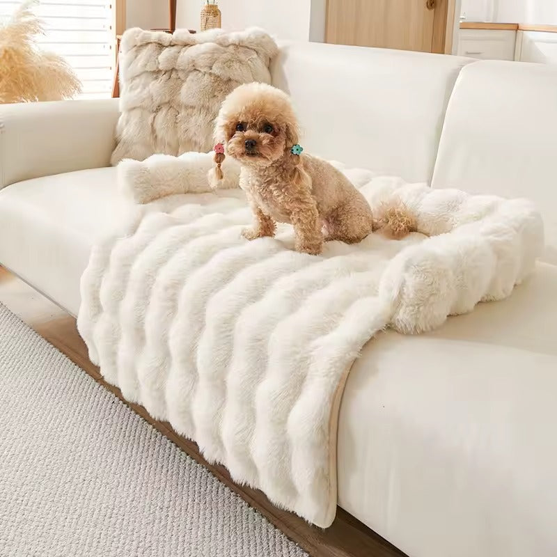 Pet Sofa Mat with Raised Edges