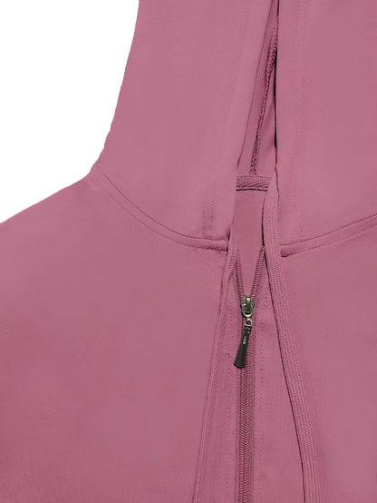 Women's Striped Zip-Up Hoodie and Pants Set