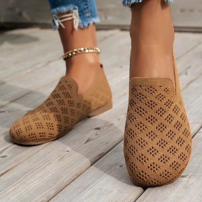 Women's Knit Slip-On Flats