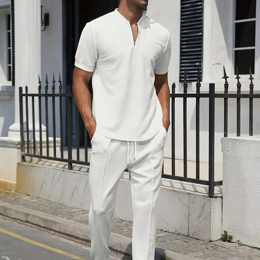 Men's Two-Piece Shirt and Pants Set