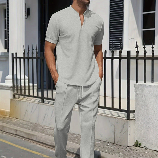 Men's Two-Piece Shirt and Pants Set