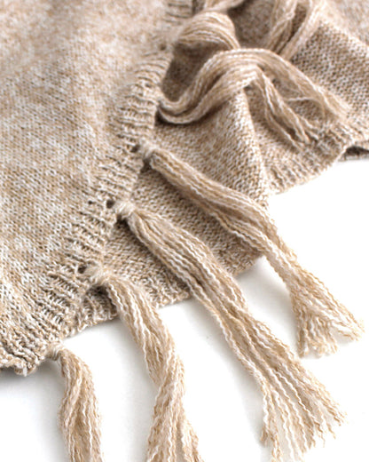 Women's Asymmetrical Fringe Cardigan