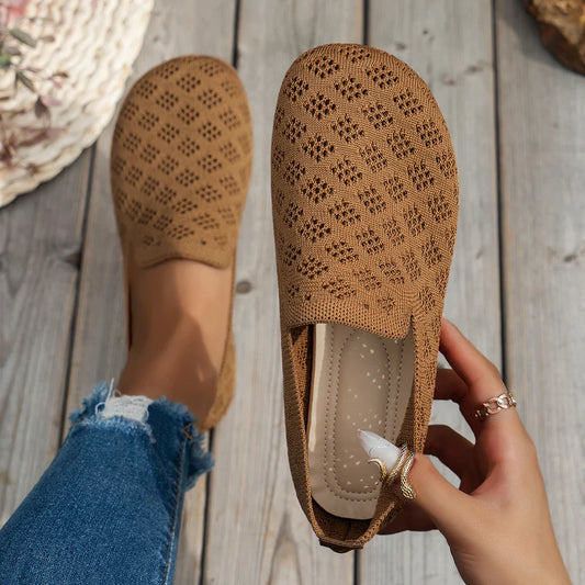 Women's Knit Slip-On Flats