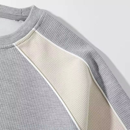 Men's Panel Detail Crewneck Sweatshirt