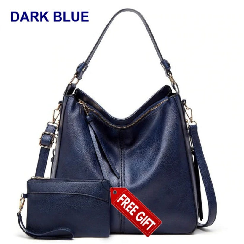 Women's Structured Hobo Shoulder Bag