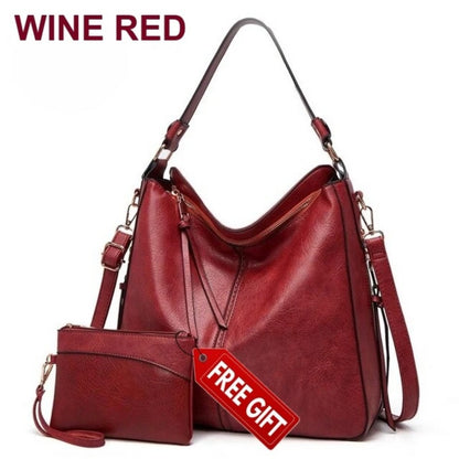 Women's Structured Hobo Shoulder Bag