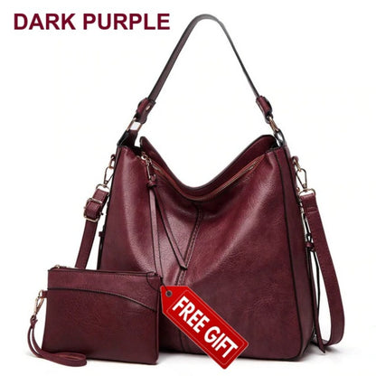 Women's Structured Hobo Shoulder Bag