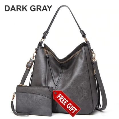 Women's Structured Hobo Shoulder Bag