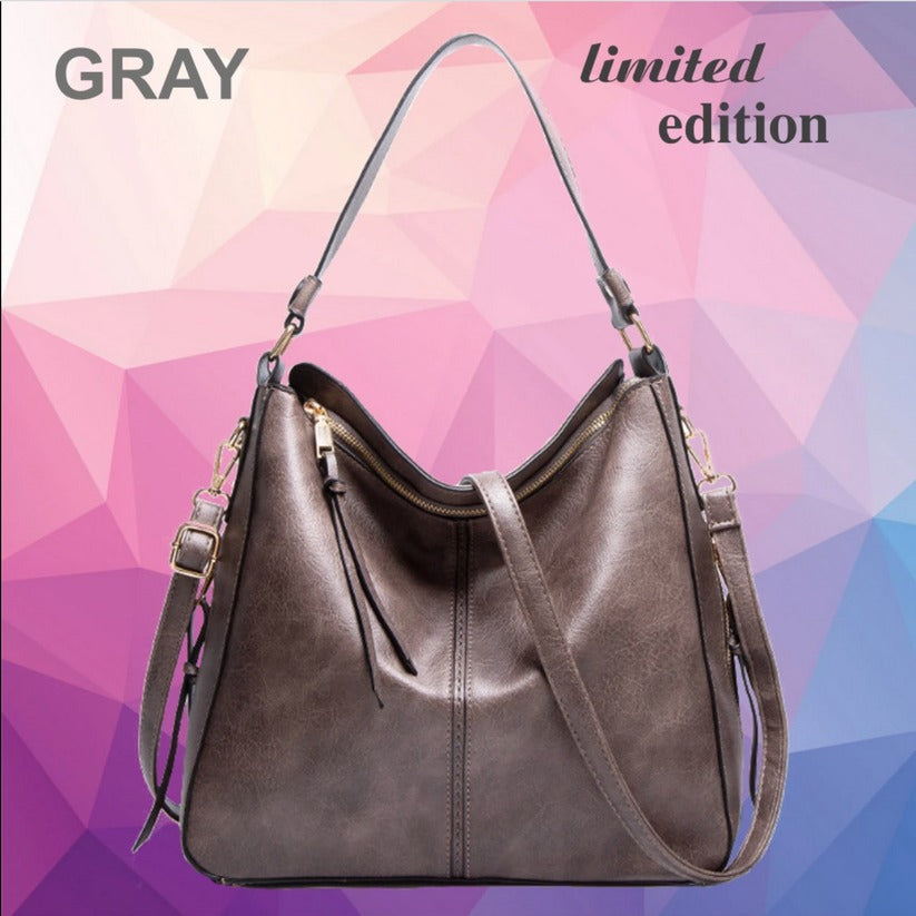 Women's Structured Hobo Shoulder Bag