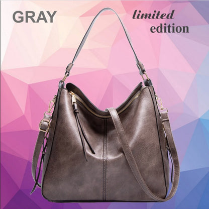 Women's Structured Hobo Shoulder Bag