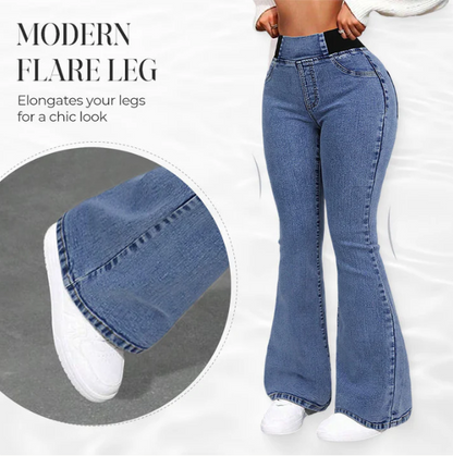 Women’s High Rise Stretch Flare Leg Jeans