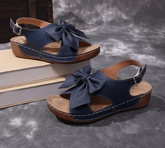 Women’s Bow Open-Toe Comfort Sandals