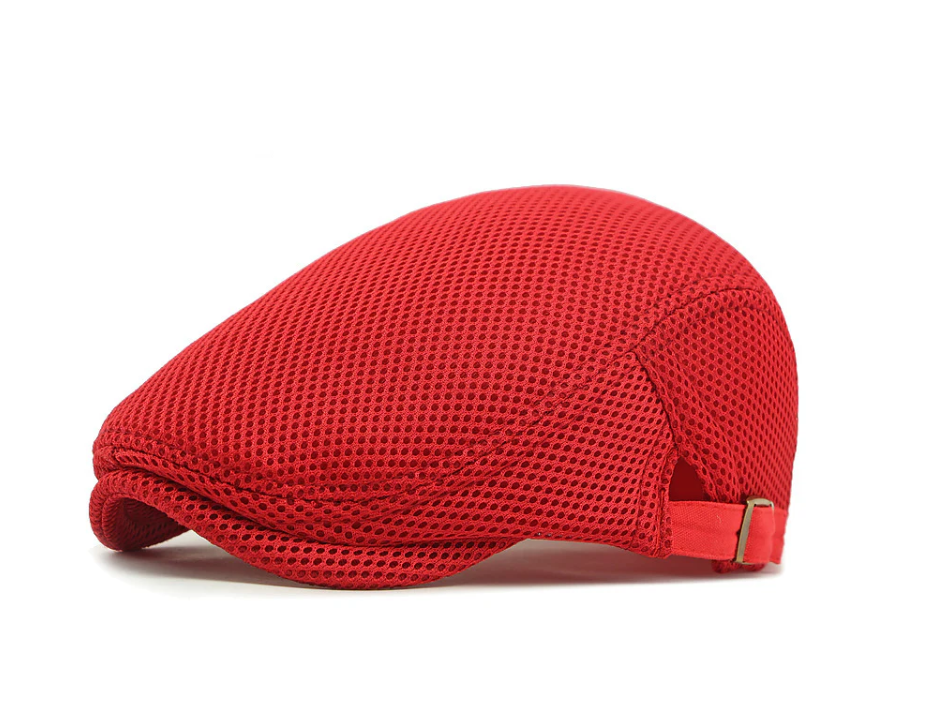 Men’s Breathable Mesh Flat Cap