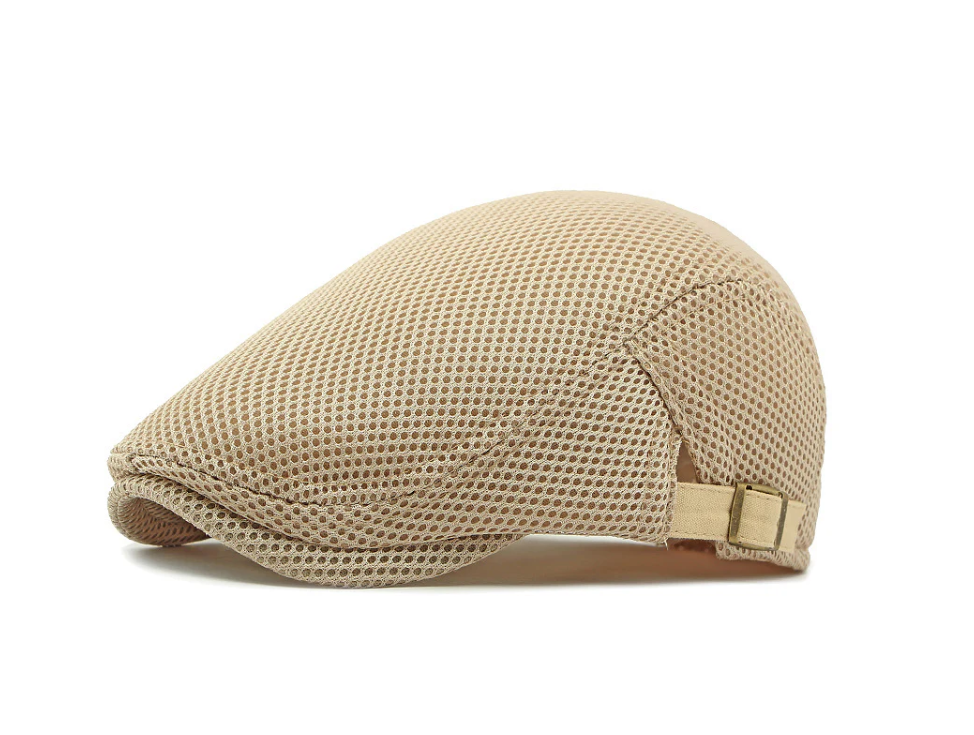 Men’s Breathable Mesh Flat Cap