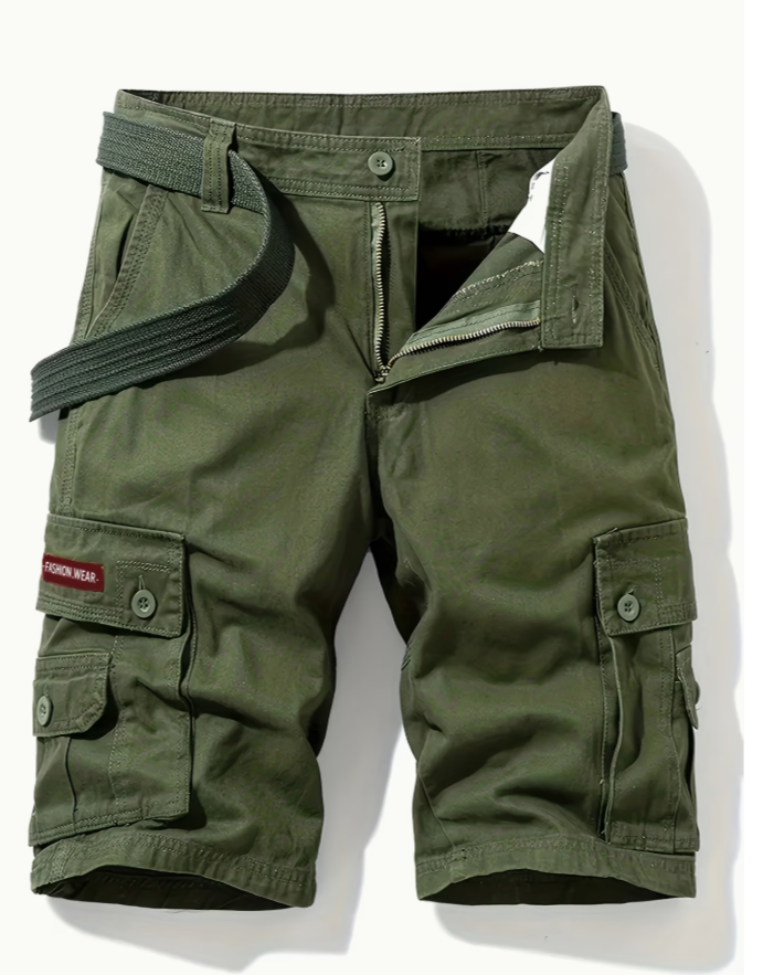 Men's Multi-Pocket Cargo Shorts