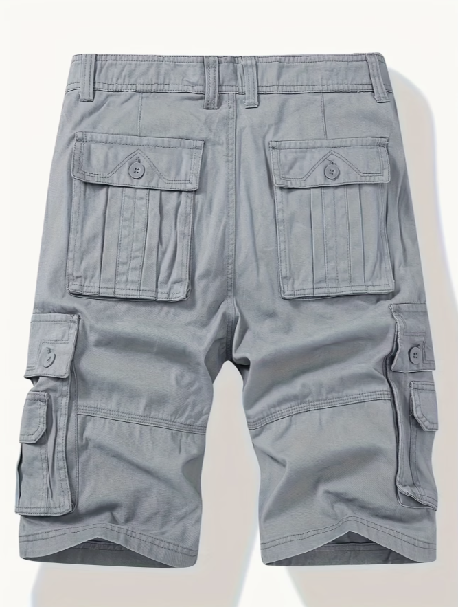 Men's Multi-Pocket Cargo Shorts