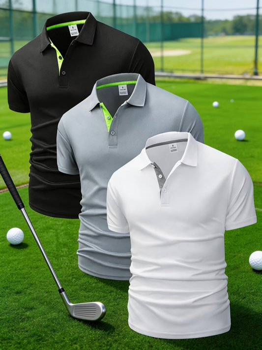 Men's Polo Shirt Set