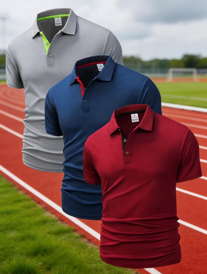Men's Polo Shirt Set