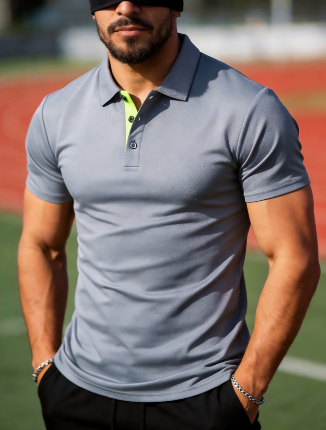 Men's Polo Shirt Set