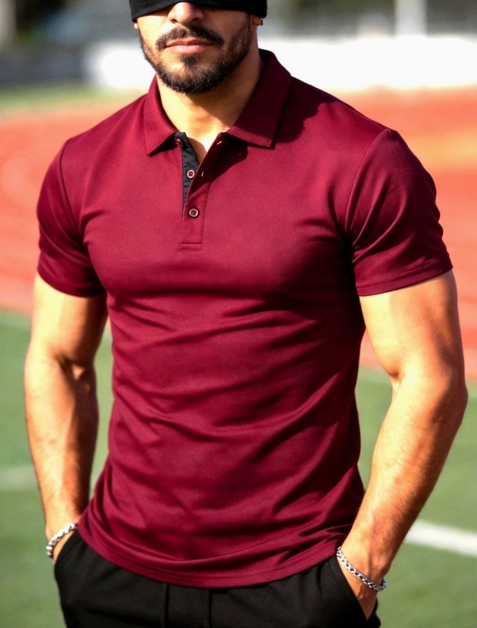 Men's Polo Shirt Set