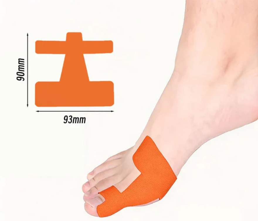 Toe Alignment Support Tape