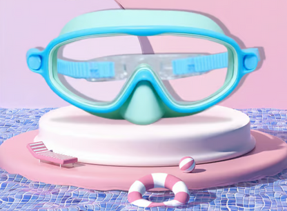 Kids HD Waterproof Anti-Fog Swim Goggles