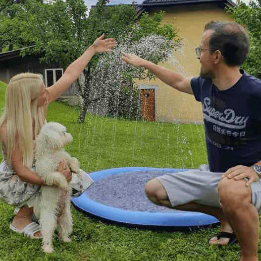 Pet Splash Pad Sprinkler Play Mat