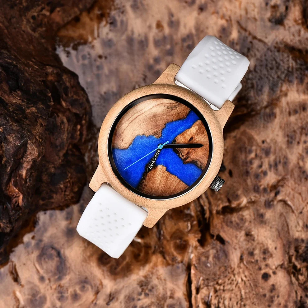Wooden Dial Wristwatch