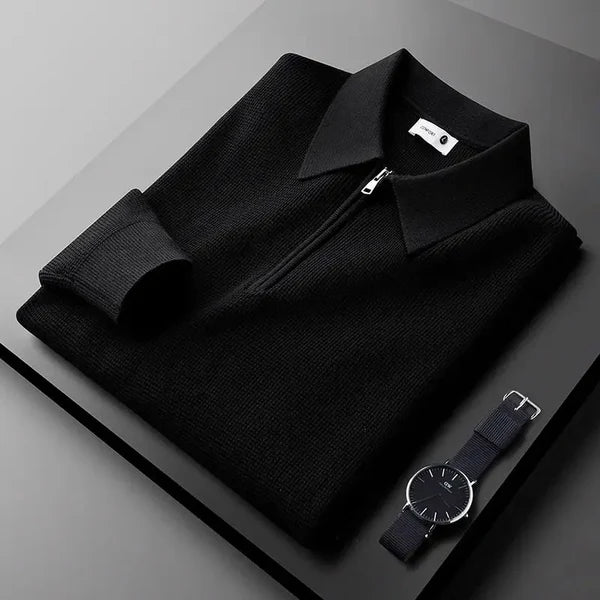 Men’s Quarter-Zip Polo Shirt