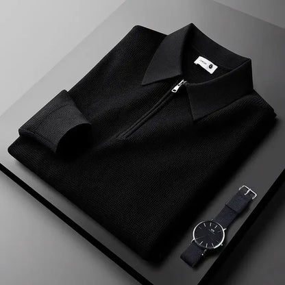 Men’s Quarter-Zip Polo Shirt