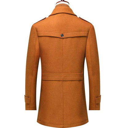 Men's Button-Front Coat