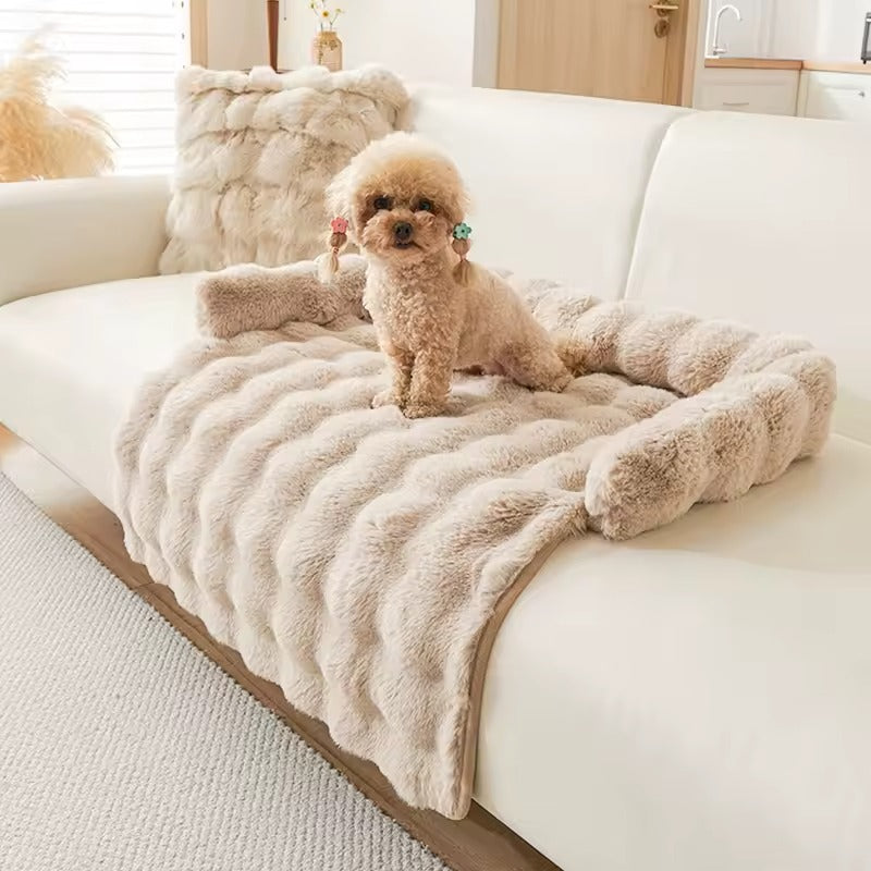 Pet Sofa Mat with Raised Edges