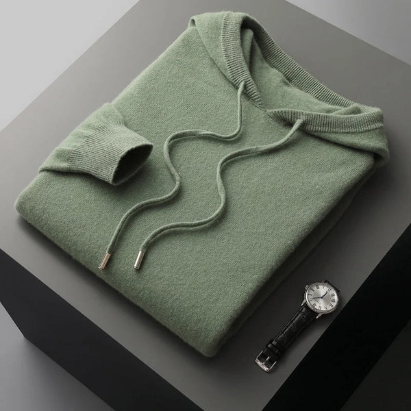 Men’s Hooded Knit Sweater