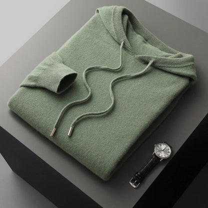Men’s Hooded Knit Sweater