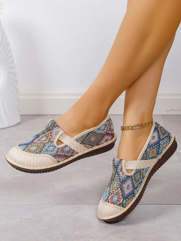 Women’s Patterned Slip-On Shoes