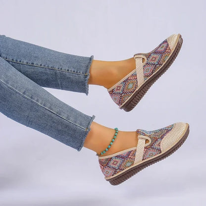 Women’s Patterned Slip-On Shoes